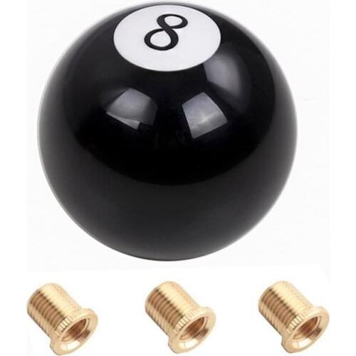 Car Modified Gear Shift Head Round Manual Gear Lever Black Car Modified Automatic Shift Lever Gear Head Shift Knob