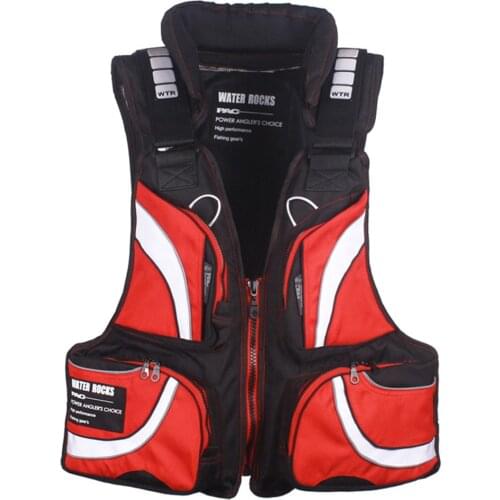 Fishing Life Jacket Night Reflected Life Vest Multi-function Buoyancy Life Vest 120Kg Outdoors Swimming Sea Life Jacket