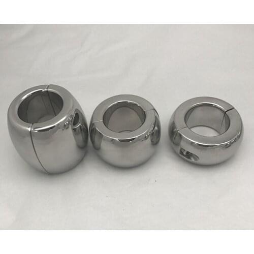 Height 60/40/30 MmMetal Stainless Steel Heavy Duty Pendant Weight-Bearing Ring Adult Sex Toys Lock Fine Delayed Ejaculation Ring