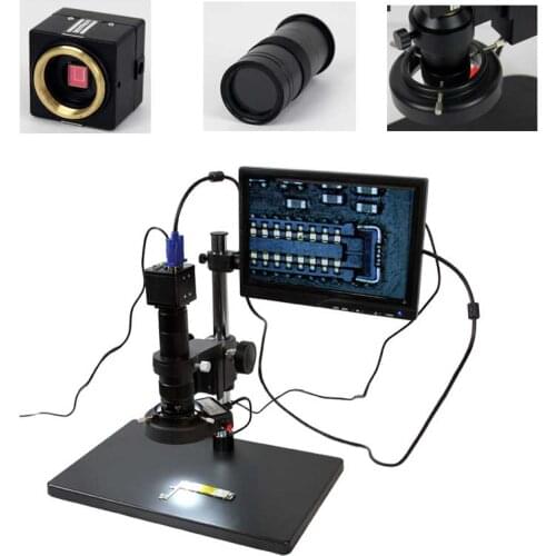 TBK-10A HD 180X Professional Microscope Electronic Display Amplification Magnifier for Iphone BGA CPU Motherboard Repair Tools