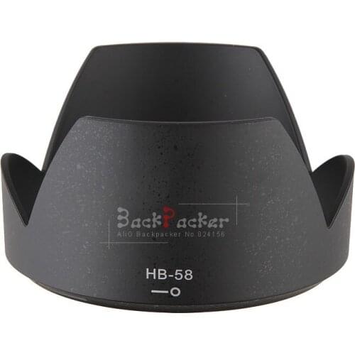 10Pcs Camera Lens Hood 77mm Fits HB-58 For D5300 D7000 D7100 D300 D300S with AF-S DX 18-300mm ED VR lens