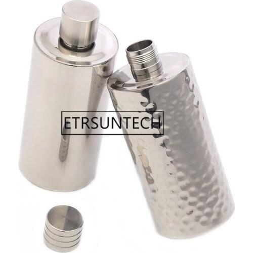 30pcs 500ml Large Capacity Stainless Steel Hip Flask Drums Whisky Oil Bucket Liquor Flagon Wine Bottle