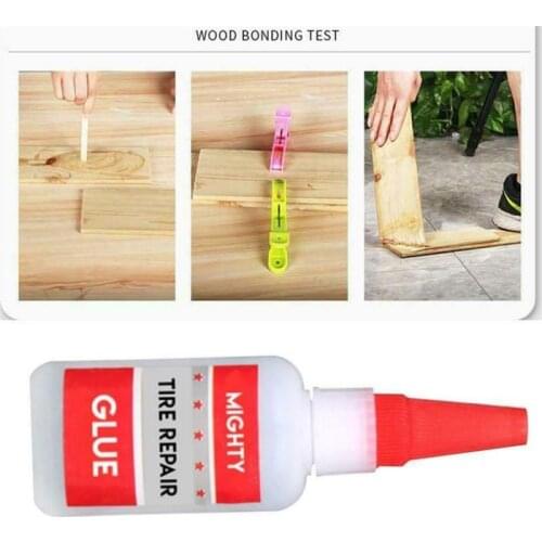 50g Auto Car Rubber Rapid Tire Repair Glue Tyre Fast Repair Bike Patch Oil Welding Glue Fix Water-based Glue