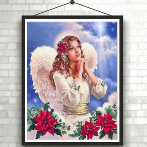 DIY Angel 5D Diamond Painting Diamond Embroidery Full Drill Cross Stitch Kits Mosaic Rhinestones Wall Decor Art
