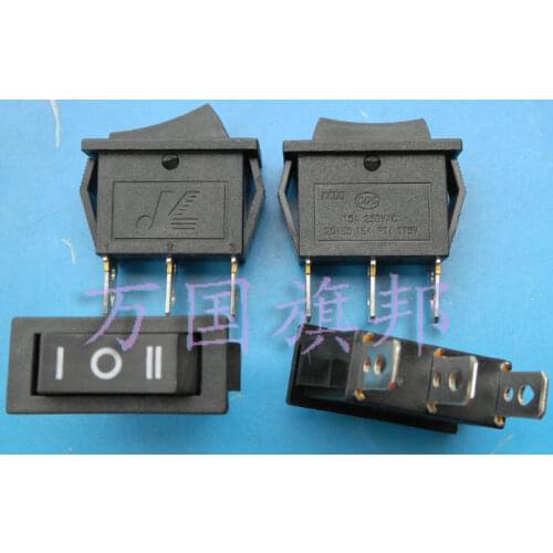 Free Delivery, ship type switch boat switch 30 three feet wide 13 high 20 mm long 15 a black three gears