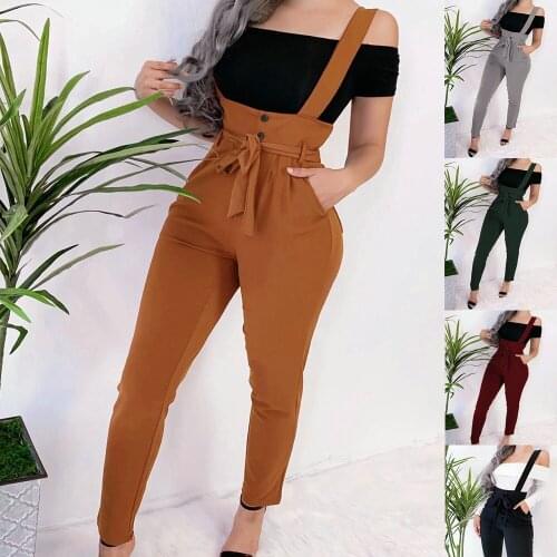 Women Black Long Pants Autumn Winter Streetwear Buttons Pockets Decor High Waist Pencil Pants Ladies Girdle Slim Hip Sling Pants