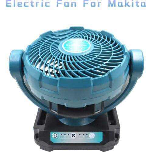 DCF102 Portable Cordless Electric Fan For Makita 14.4V 18V 20V Lithium Battery BL1415 BL1430 BL1445 BL1815 BL1830 BL1845 BL1860