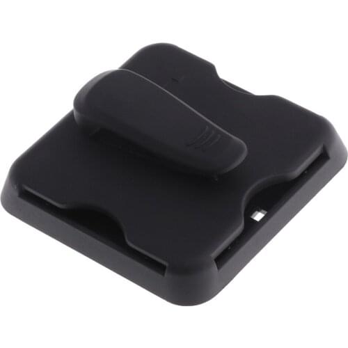 Multipurpose Car Sun Visor Organizer Storage Board Storage Holder Sunglasses Clip (Black)