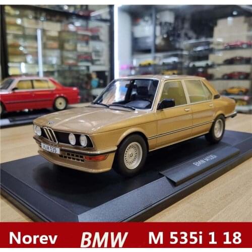 Norev 1:18 BWM M 535i Alloy Car Model Diecasts Toy Vehicles Simulation childrens Toy Collectibles Handicraft ornaments