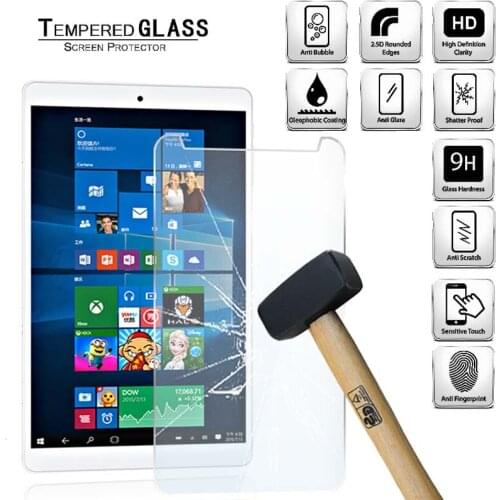 Tablet Tempered Glass Screen Protector Cover for Teclast X80 Pro Anti-Screen Breakage Anti-Scratch Tablet Computer Tempered Film