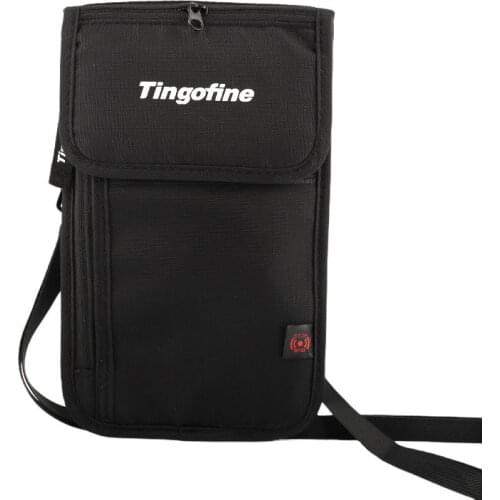 Sports Travel Passport Package Multi-Function Document Package Waterproof Passport Clip Rfid ID Bag Abroad Hanging Neck Bag