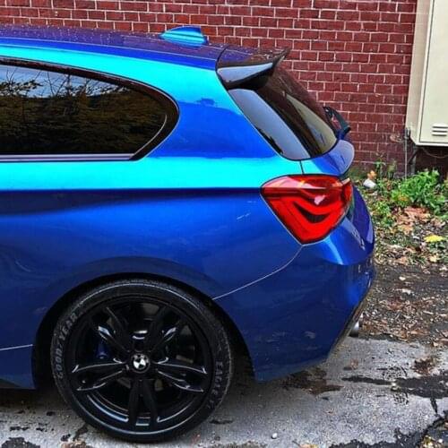 Applied to Series w 1 F20 F21 2011 - Tail Top Spoiler Fixed Wing Exterior Modification