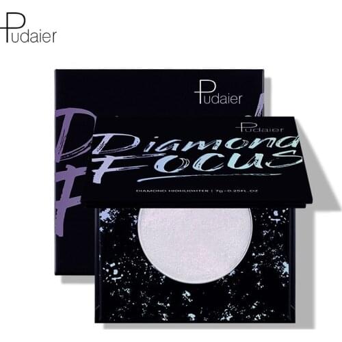 Pudaier Diamonds, Mashed Potato, Diamond, High Gloss Eye Shadow. Highlighter Eyeshadow Palette Makeup Cosmetic Gift for Women