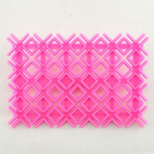 Cake Decoration Quilt Fondant Square Cutter Lattice Cake Cupcake Embossing Tool Embosser