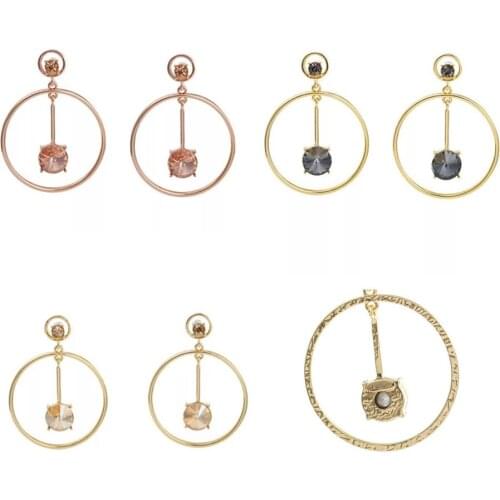 2018 Amybaby Luxury Fashion Crystal Womens Drop Earring Jewelry For Party