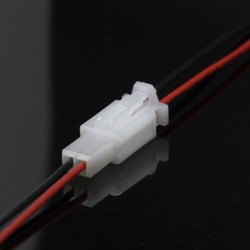 2P connector 2.8 car electric motorcycle line male and female butt harness plug hole