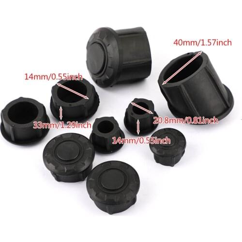 Areyourshop 9Pcs Frame Hole Caps Plugs Fit for BMW R 1200 1250 GS / LC / Adventure 2014 2015 2016 2017 2018 2019 Motor Parts