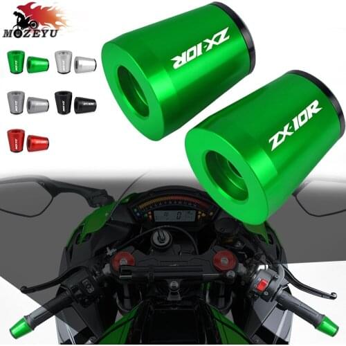 Motorcycle Accessories Counterweight grips ends Handle Bar Cap End Plugs Handlebar Grips FOR KAWASAKI ZX-10R KRT 2019 2020 2021