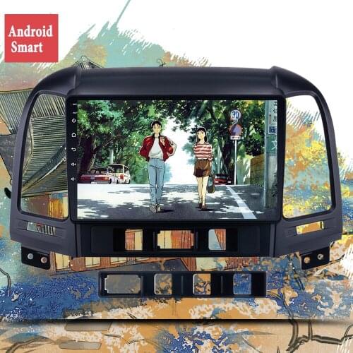 Android 10.0 Multimedia Player For Hyundai Santa Fe 2 2006-2012 GPS Navi 2din Video Car Radio Head Unit WiFi 4G SIM 2 din no dvd