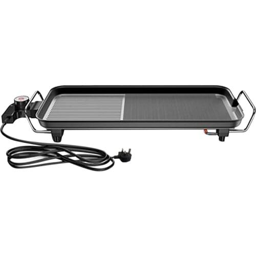 Smokeless Indoor Electric BBQ Grill 1350W Nonstick Low-Fat Meals UK Plug