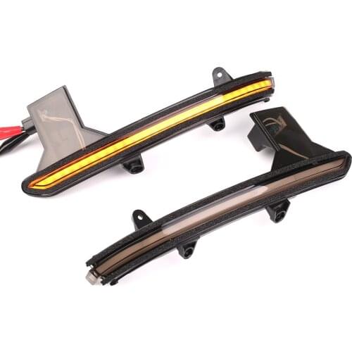 For Mazda CX-5 CX5 KF 2017 2018 LED Dynamic Turn Signal Blinker Sequential Door Side Rearview Mirror Indicator Scroll Light Trim