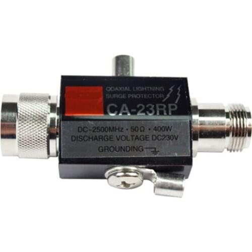 Lightning Arrester CA-35RS CA-23RP PL259 SO239 UHF N Radio Repeater Coaxial Anti-Lightning Antenna Surge Protector