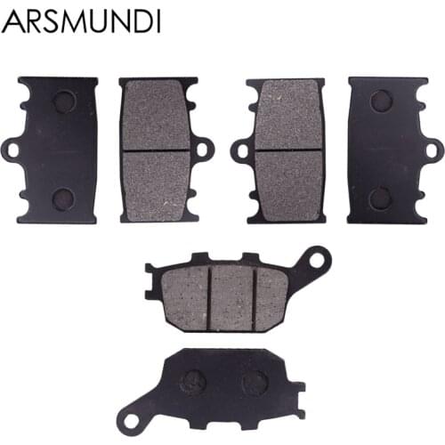 1Set High Quality Brake Pads Disks Shoes Front And Rear For Suzuki GSF 650 1250 Bandit 2007 2008 2009 2010 2011 2012 13 SV 1000