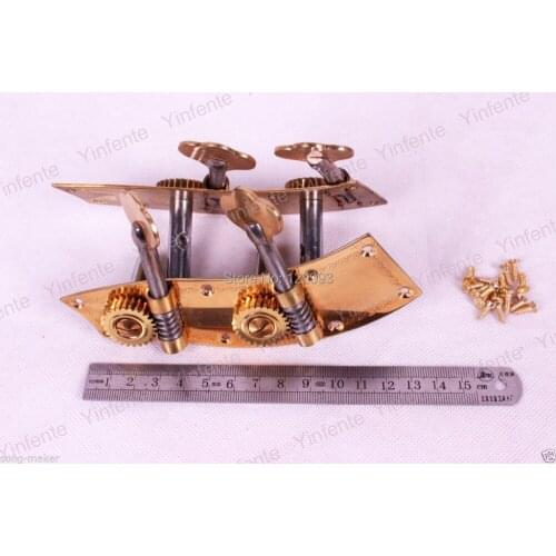 Peg Cello Peg Tuner Keys Metal Body 4/4 New Durable Easy to Adjust Brass