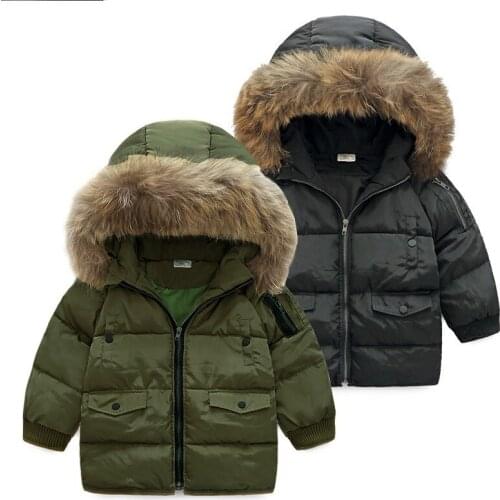 New Winter Jacket Boy Baby thickness cotton-padded Kids Coats Children Winter Jacket BT044