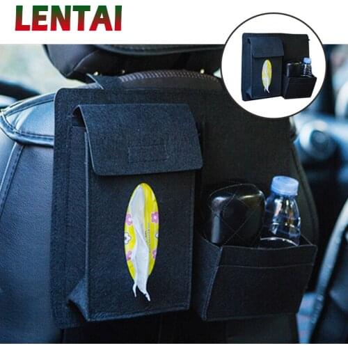 LENTAI 1Pc Auto Car seat back storage bag Hanging Net For Opel Astra J H G Insignia Vectra C Mokka Zafira B Chevrolet Cruze Aveo