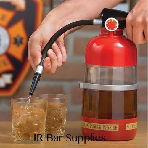 1.5 L Fire Extinguisher Cocktail Booze Shaker Drink Liquor Pump Beer Wine Beverage Dispenser Machine Bar KTV Party Supplies