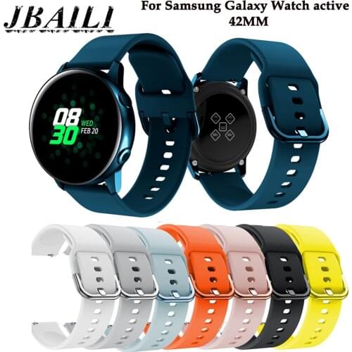 22mm Silicone Watch Band For Samsung Galaxy Watch 46mm For Huawei Watch Gt Sports Fashionable Smart Watch Replacement Strap