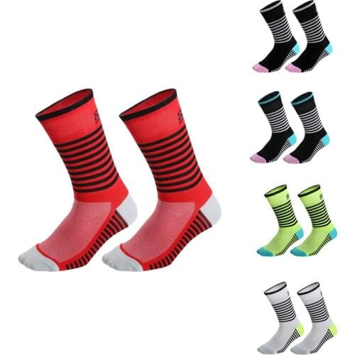 Cycling Socks Endurable Mid Length Compression Men Women Training Socks For Outdoor Sports Runing Hiking Climbing 78