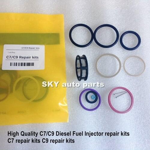 High Quality C7/C9 Diesel Fuel Injector repair kits C7 repair kits C9 repair kits C7 C9 injector parts