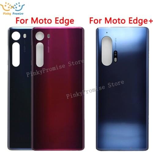 Back Battery Cover Rear Door Panel Housing Case For Motorola Moto Edge Battery Cover for Moto Edge+ Edge Plus Replacement Part