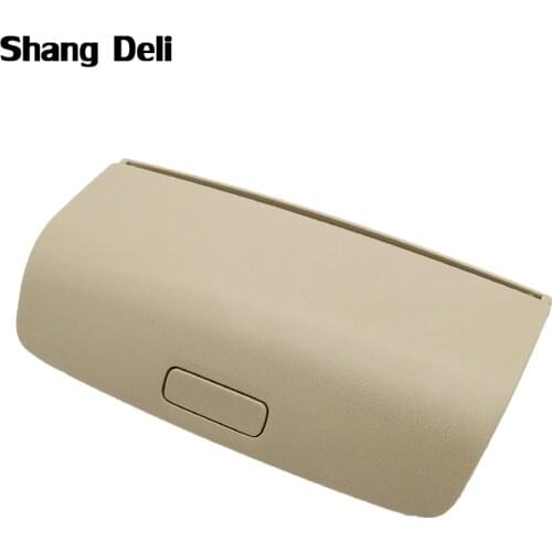 Car Sunglasses Case Glasses Holder Storage Box Beige Fit for VW Golf MK5 MK6 Tiguan Jetta Passat B6 for Skoda Yeti Superb