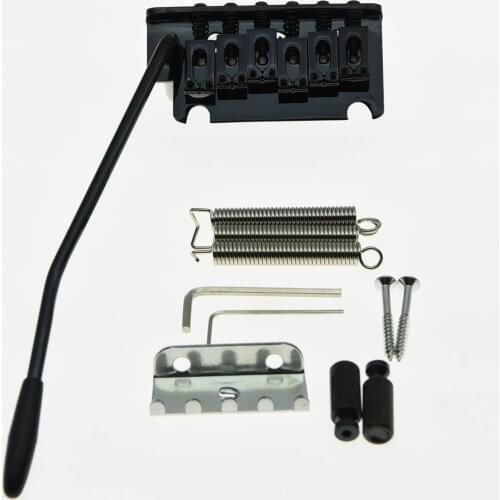 Black 2 Point Guitar Tremolo Bridge Locking System