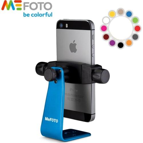 MeFOTO SideKick360 MPH100 Colorful SmartPhone Adapter Tripods For Phone Holder Lightweight Bracket Mini Tripod Pour Telephone