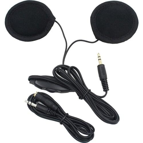Motorbike Motorcycle Helmet Headset Speakers 3.5mm jack Earphone Headphone Speaker for Motorcycle Helmet Interphone MP3/GPS