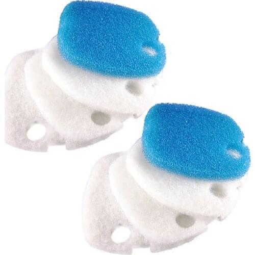 8x sunsun original filter foam sponge replacement aquarium accessories media pads for grech external filter hw 302a 505a