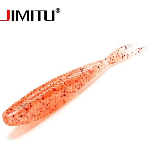 JIMITU Soft Lure Shads 15pcs fishing lures set Fork tail 6cm 1.5g wobler Carp jigging silicone bait leurre souple mer Fish Gear