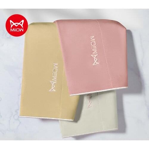 MiiOW Underwear Womens Pure Cotton Large Size Sexy High Waist Seamless Abdomen Antibacterial Summer Thin Section Girl Briefs