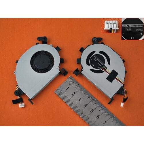 New Laptop Cooling Fan For Acer Chromebook C720 C720P C270 C910 Original PN AB06605HX050B00 CPU Cooler Radiator