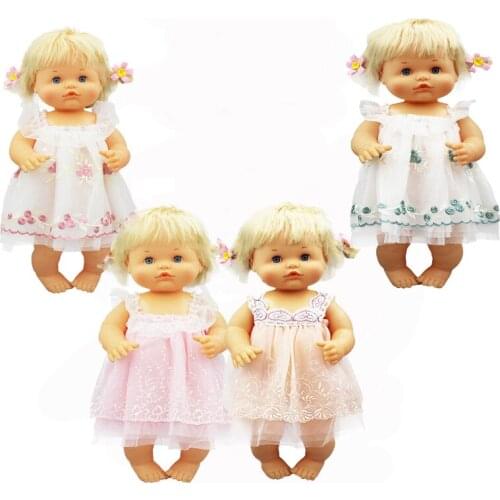 Flower Dress Clothes Fit 42 cm Nenuco Doll Nenuco y su Hermanita Doll Accessories