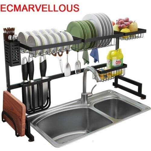 Cosinha Malzemeleri Especias Sponge Holder Sink Organizer Stainless Steel Organizador Cozinha Cocina Mutfak Kitchen Rack