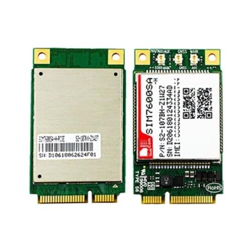 SIMCOM SIM7600SA-H MINI PCIE LTE Cat-4 Module for Australia/New Zealand/South America LTE-FDD B1/B2/B3/B4/B5/B7/B8/B28 B40/B66