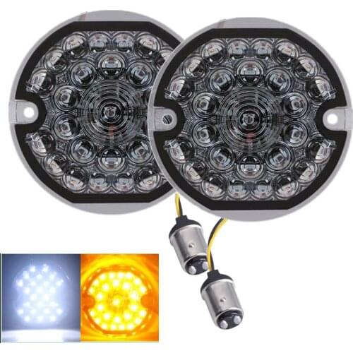 New factory led motorcycle turn signals light 12v motorcycle turn light for harley FLSTC FLHTC FLSTN FLHTK FLHT FLTR FLHR FLHRC