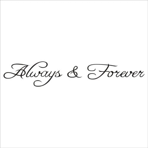 Always & forever sweet dreams Living Room bedroom Vinyl Wall Decal boy room murals Wall Sticker Home Decor