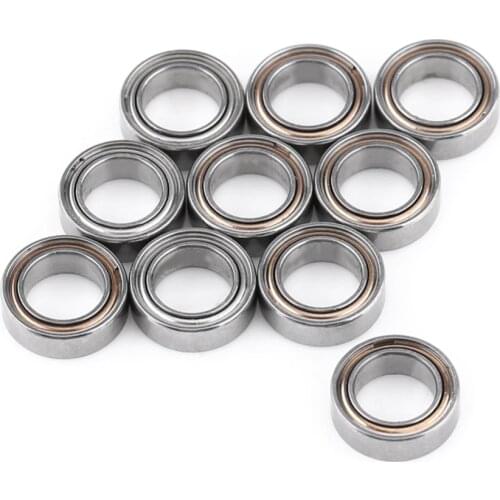 10Pcs/set MR85ZZ Ball Bearing 5*8*2.5mm Double-shielded Miniature Bearing Steel Ball Bearings for 3D Printer Quadcopter