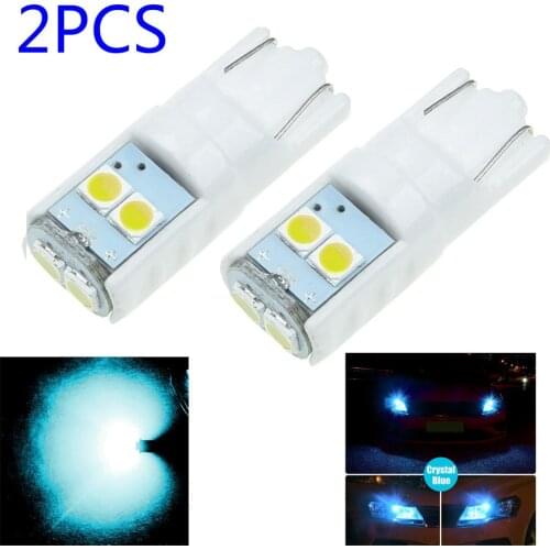 2PCS T10 W5W Super Bright Led Wedge Parking Bulbs 12V / 24V Auto Turn Side Light White Car Dome Reading Light WY5W 168501 2825